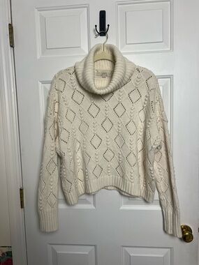 Loft cowl neck sweater